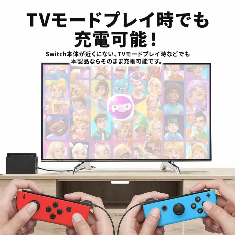 Nintendo Switch 充電ケーブル ジョイコン Joy-Con スイッチ 充電
