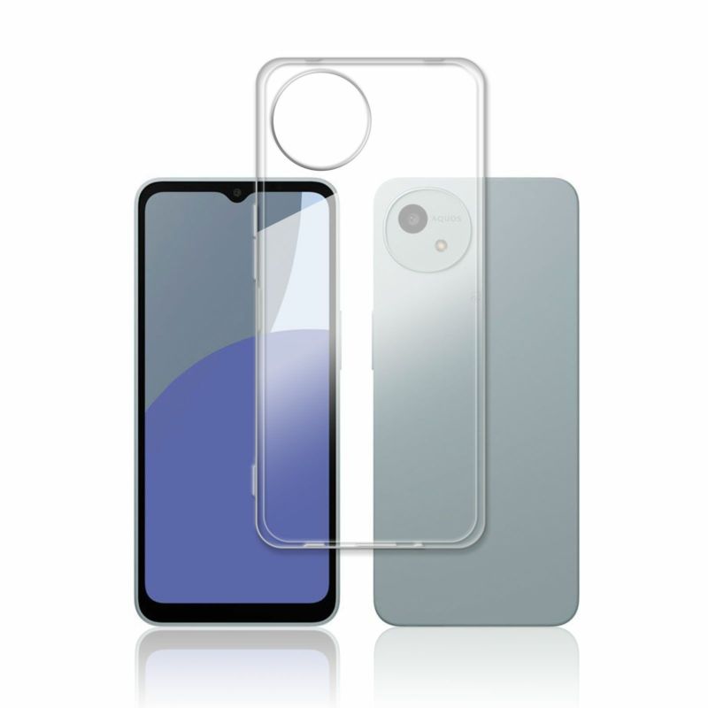 docomo AQUOS wish 4 本体 クリアケース付き AQUOS wish4 クリアケース
